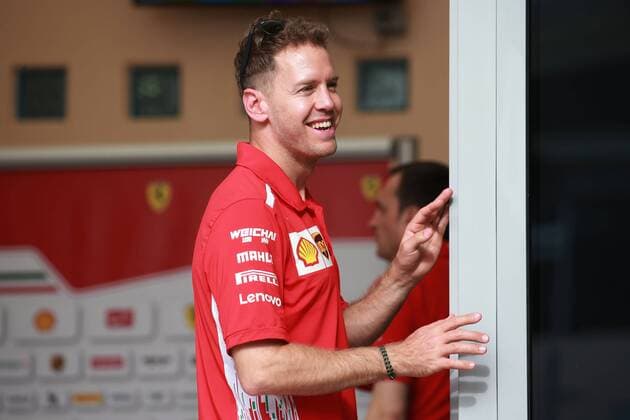 Motorsports: FIA Formula One World Championship WM Weltmeisterschaft 2018, Grand Prix of Bahrain, , 5 Sebastian Vettel (GER, Scuderia Ferrari) Sakhir Bahrain