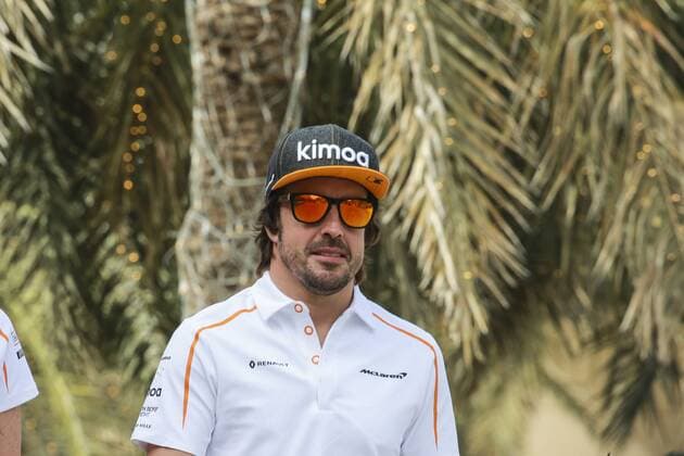 Motorsports: FIA Formula One World Championship WM Weltmeisterschaft 2018, Grand Prix of Bahrain, 14 Fernando Alonso (ESP, McLaren-Renault), Sakhir Bahrain