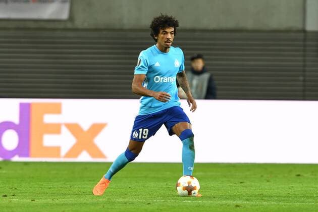 Fussball, Herren, Saison 2017 2018, Europa League (Viertelfinale, Hinspiel), RB Leipzig - Olympique Marseille, Luiz Gustavo (Nr. 19, Olympique Marseille), 05.04.2018, Copyright: xMatthiasxKochx