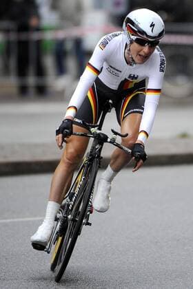 - COPENHAGEN, DENMARK: Gold medal German Judith Arndt pictured during the women s elite time trial race at the UCI Road cycling Rad Radsport Strasse world championships, in Rudersdal, Copenhagen, Denmark, Tuesday 20 September 2011. DIRKxWAEM  x29475163x