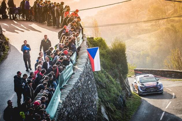 Themen der Woche - SPORT Bilder des Tages - SPORT Sebastien ogier - ford AUTOMOBILE : WRC Motorsport Rallye WM Tour de Corse - WRC - 06 04 2018 SPRESSE Panoramic 
