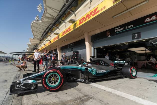 Lewis Hamilton (Mercedes AMG Petronas Formula One Team) , Grosser Preis von Bahrain 2018, Freies Training, 07.04.18, Foto:Illmann Eibner Sachir Copyright: xEIBNER Illmannx EP_EER