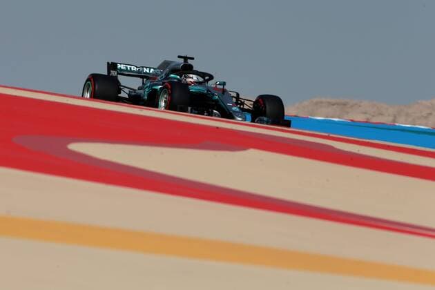 Motorsports: FIA Formula One World Championship WM Weltmeisterschaft 2018, Grand Prix of Bahrain, 44 Lewis Hamilton (GBR, Mercedes AMG Petronas F1 Team), Sakhir Bahrain