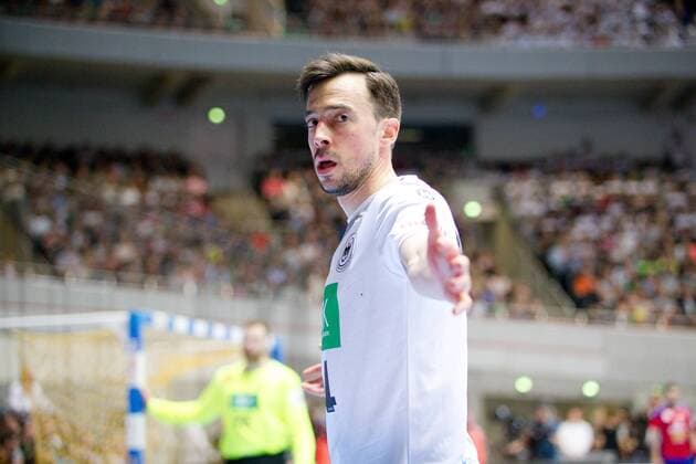 Patrick Groetzki (Nr. 24 Deutschland) Deutschland - Serbien Dortmund Copyright: xDanielxReinelt xEibner-Pressefotox EP_drt