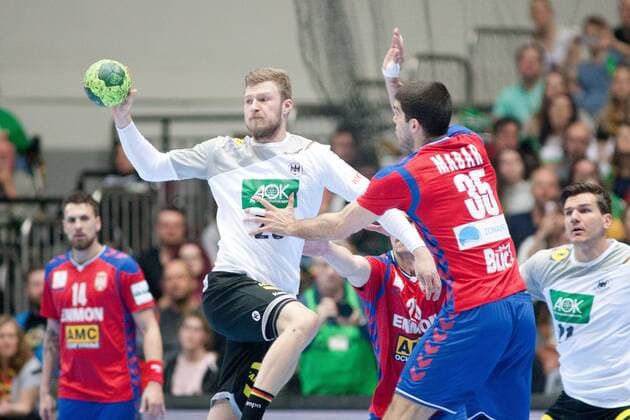 Philipp Weber (Nr. 20 Deutschland) gegen Andrija Madar (Nr. 35 Serbien) Deutschland - Serbien Dortmund Copyright: xDanielxReinelt xEibner-Pressefotox EP_drt