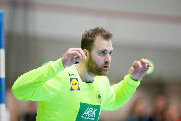 Andreas Wolff (Nr. 33 Deutschland) aufmerksam Deutschland - Serbien Dortmund Copyright: xDanielxReinelt xEibner-Pressefotox EP_drt