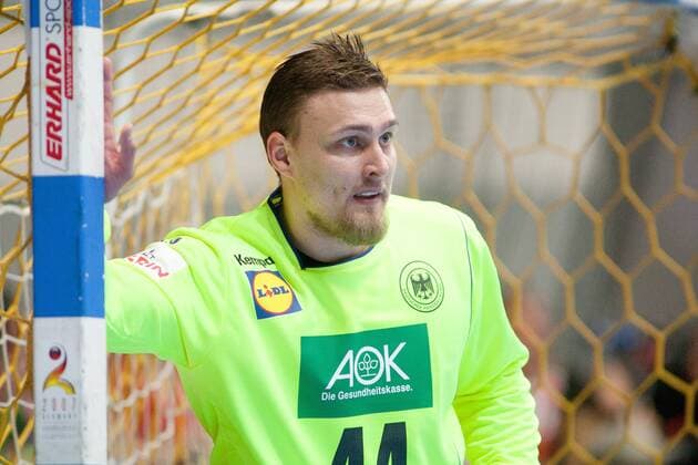 Dario Queenstedt (Nr. 44 Deutschland) Deutschland - Serbien Dortmund Copyright: xDanielxReinelt xEibner-Pressefotox EP_drt