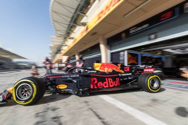 Daniel Ricciardo (Red Bull Racing) , Grosser Preis von Bahrain 2018, Freies Training, 07.04.18, Foto:Illmann Eibner Sachir Copyright: xEIBNER Illmannx EP_EER