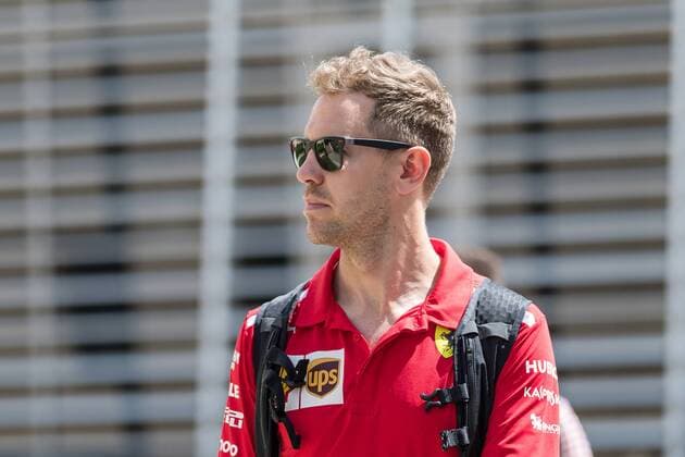 Sebastian Vettel (Scuderia Ferrari), Grosser Preis von Bahrain 2018, Freies Training, 07.04.18, Foto:Illmann Eibner Sachir Copyright: xEIBNER Illmannx EP_EER