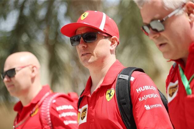 Kimi Raikkoenen (Scuderia Ferrari) , Grosser Preis von Bahrain 2018, Freies Training, 07.04.18, Foto:Illmann Eibner Sachir Copyright: xEIBNER Illmannx EP_EER