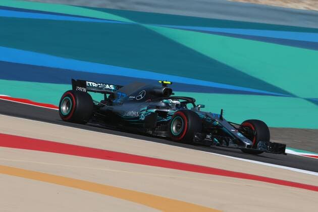 Motorsports: FIA Formula One World Championship WM Weltmeisterschaft 2018, Grand Prix of Bahrain, 77 Valtteri Bottas (FIN, Mercedes AMG Petronas), Sakhir Bahrain