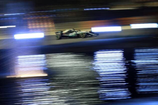 Motorsports: FIA Formula One World Championship WM Weltmeisterschaft 2018, Grand Prix of Bahrain, 44 Lewis Hamilton (GBR, Mercedes AMG Petronas F1 Team), Sakhir Bahrain