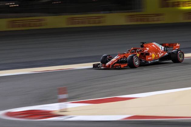 Sebastian Vettel (Scuderia Ferrari) , Grosser Preis von Bahrain 2018, Qualifying, 07.04.18, Foto:Illmann Eibner Sachir Copyright: xEIBNER Illmannx EP_EER