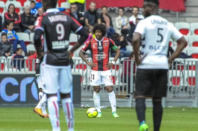 Dante (OGC Nice) FOOTBALL : OGC Nice vs FC Rennes - Ligue 1 - Nice - 08 04 2018 NorbertScanella Panoramic 