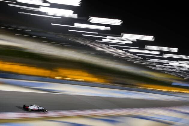 MAGNUSSEN Kevin (dnk), Haas F1 Team VF-18 Ferrari, action during 2018 Formula 1 FIA World Championship WM Weltmeisterschaft Bahrain Grand Prix, Sakhir Bahrain