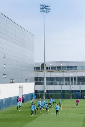 Manchester City Training Manchester City players during the Manchester City training session at City Football Academy , Manchester Content Not Available For UK Newspapers Copyright: xMattxWilkinsonx FIL-11627-0021