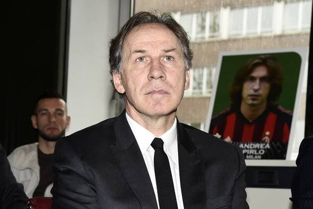 Db Milano 10 04 2018 - Milano-Roma in viaggio con la Tim CupÕ foto Daniele Buffa Image nella foto: Franco Baresi 