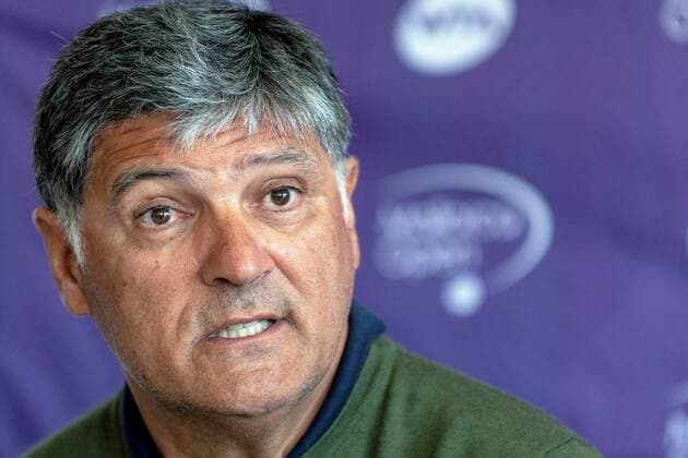 Bilder des Tages - SPORT Tennis coach Toni Nadal offers a press conference PK Pressekonferenz on occasion of the presentation of Mallorca Open in Palma de Mallorca, Balearic Islands, Spain, 10 April 2018. The third edition of Mallorca Tennis Open runs from 17 June until 24 June 2018 in Santa Ponsa. Mallorca Open 2018 presentation !ACHTUNG: NUR REDAKTIONELLE NUTZUNG!  Copyright: xCatixCladerax GRAF454 20180410-636589798604371268