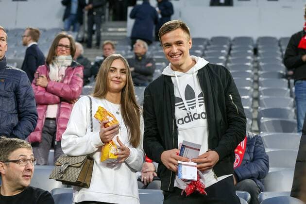 Christian Fruechtl 36 (FC Bayern Muenchen) mit Freundin, FC Bayern Muenchen vs. FC Sevilla, Fussball, Viertelfinale, Champions League, 11.04.2018 Muenchen Bayern Deutschland
