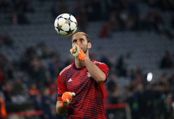 UEFA Champions League, FC Bayern München - Sevilla FC, Viertelfinale Rueckspiel Quarter-Finals 2nd leg, 11.04.2018 in der Allianz Arena, Saison 2017 18, xmdx, Tom STARKE (22, Tor, FC Bayern Muenchen) FC Bayern Muenchen - Sevilla FC