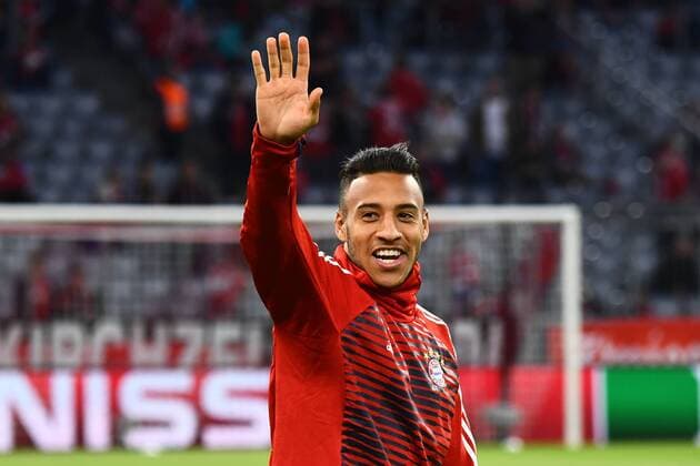 11.04.2018, xjhx, Fussball Champions League, FC Bayern Muenchen - FC Sevilla, emspor, v.l. Corentin Tolisso (FCB - FC Bayern Muenchen) Muenchen
