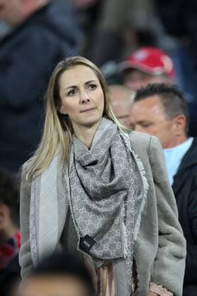 Lisa Ehefrau von Sven Ulreich 26 (FC Bayern Muenchen), FC Bayern Muenchen vs. FC Sevilla, Fussball, Viertelfinale, Champions League, 11.04.2018 Muenchen Bayern Deutschland