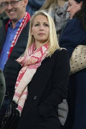 Bernadien Eillert Ehefrau von Arjen Robben 10 (FC Bayern Muenchen), FC Bayern Muenchen vs. FC Sevilla, Fussball, Viertelfinale, Champions League, 11.04.2018 Muenchen Bayern Deutschland