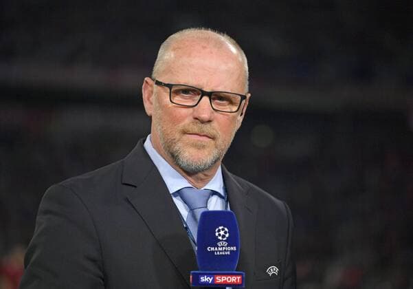 11.04.2018, Fussball UEFA Champions League 2017 2018, Viertelfinale Rückspiel, FC Bayern München - FC Sevilla, in der Allianzarena München. Ex-Bremer Trainer Thomas Schaaf bei SKY Interview.