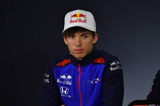 Pierre Gasly, Scuderia Toro Rosso, formula 1 GP, China in Shanghai, 12.04.2018 Photo:mspb Jerry Andre Pierre Gasly, Formel 1 GP, China 2018