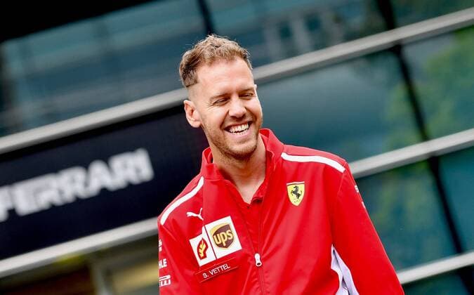 Sebastian Vettel, Scuderia Ferrari, formula 1 GP, China in Shanghai, 12.04.2018 Photo:mspb Jerry Andre Sebastian Vettel, formula 1 GP, China, 2018