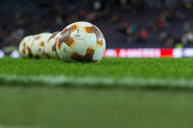 Salzburg, Oesterreich 12.04.2018, UEFA Europa League - 2017 18 Season, Quarter-finals, Second leg, Red Bull Salzburg - Lazio Rom, Matchball, feature ( DeFodi507