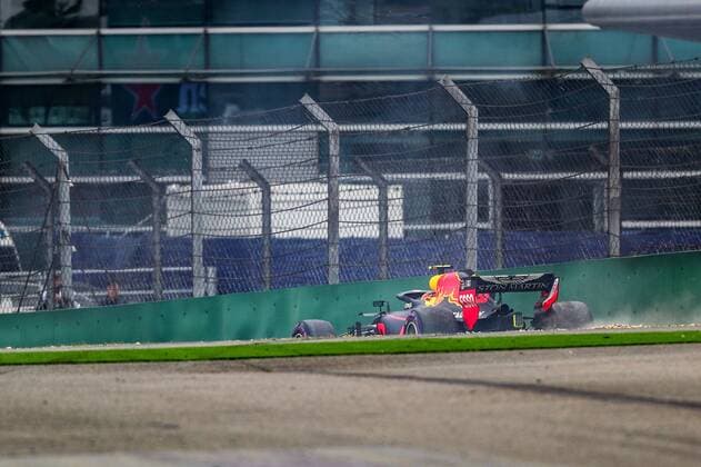 Bilder des Tages - SPORT Max Verstappen (Red Bull Racing) neben der Strecke , Grosser Preis von China 2018, Freies Training 13.04.18, Shanghai Copyright: xEIBNER Illmannx EP_EER