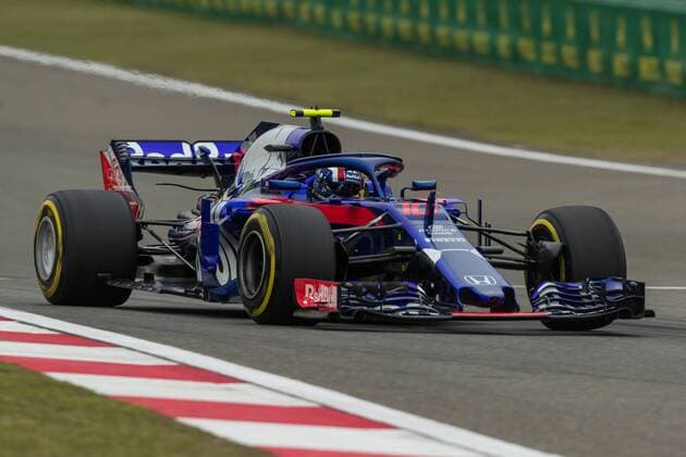 Pierre Gasly (Scuderia Toro Rosso) , Grosser Preis von China 2018, Freies Training 13.04.18, Shanghai Copyright: xEIBNER Illmannx EP_EER
