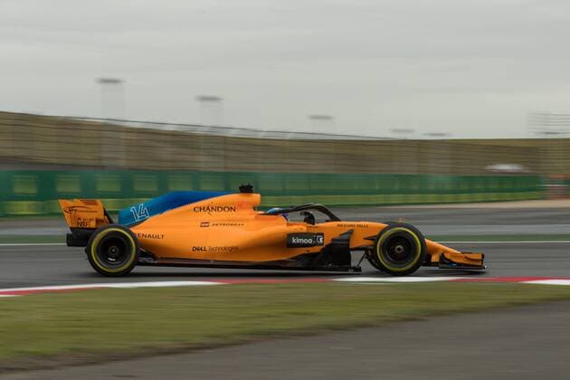 Fernando Alonso (McLaren Honda) , Grosser Preis von China 2018, Freies Training 13.04.18, Shanghai Copyright: xEIBNER Illmannx EP_EER