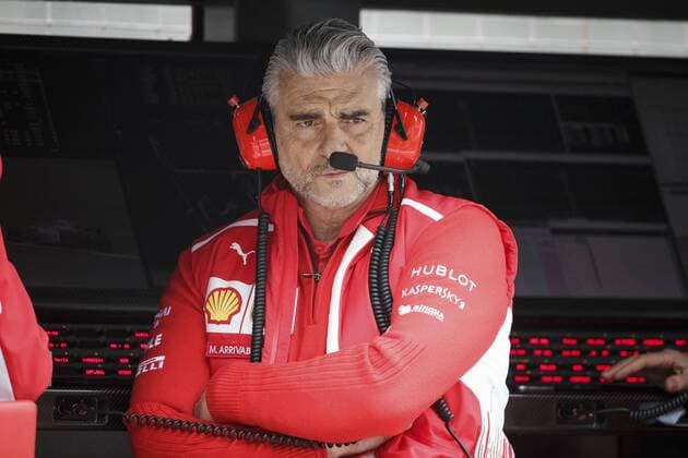 ARRIVABENE Maurizio, Managing Director & Team Principal Scuderia Ferrari, portrait during 2018 Formula 1 FIA World Championship WM Weltmeisterschaft China Grand Prix, at Shanghai from April 12 to 15 Shanghai: Motorsports: Formula 1 2018 Heineken Chinese Grand Prix Chinese Formula One Grand Prix Shanghai Circuit April 08, 2018 in Shanghai, China Shanghai China
