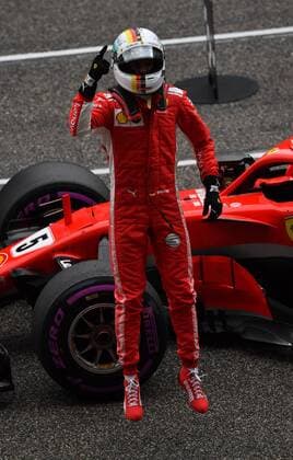 Sebastian Vettel, Scuderia Ferrari, formula 1 GP, China in Shanghai, 14.04.2018 Photo:mspb Jerry Andre Sebastian Vettel, formula 1 GP, China, 2018
