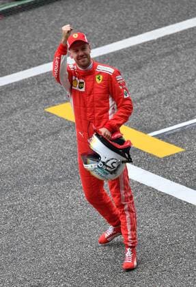 Sebastian Vettel, Scuderia Ferrari, formula 1 GP, China in Shanghai, 14.04.2018 Photo:mspb Jerry Andre Sebastian Vettel, formula 1 GP, China, 2018