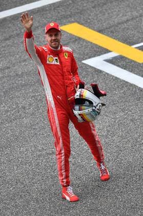 Sebastian Vettel, Scuderia Ferrari, formula 1 GP, China in Shanghai, 14.04.2018 Photo:mspb Jerry Andre Sebastian Vettel, formula 1 GP, China, 2018