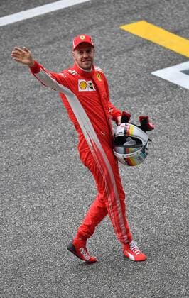 Sebastian Vettel, Scuderia Ferrari, formula 1 GP, China in Shanghai, 14.04.2018 Photo:mspb Jerry Andre Sebastian Vettel, formula 1 GP, China, 2018