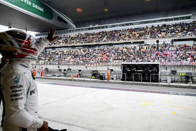 Shanghai: Motorsports: Formula 1 2018 Heineken Chinese Grand Prix Chinese Formula One Grand Prix Shanghai Circuit April 08, 2018 in Shanghai, China. 77 Valtteri Bottas (FIN, Mercedes AMG Petronas), Shanghai China