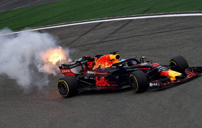 Daniel Ricciardo, Red Bull Racing, formula 1 GP, China in Shanghai, 14.04.2018 Photo:mspb Jerry Andre Feuer, Daniel Ricciardo, formula 1 GP, China, 2018