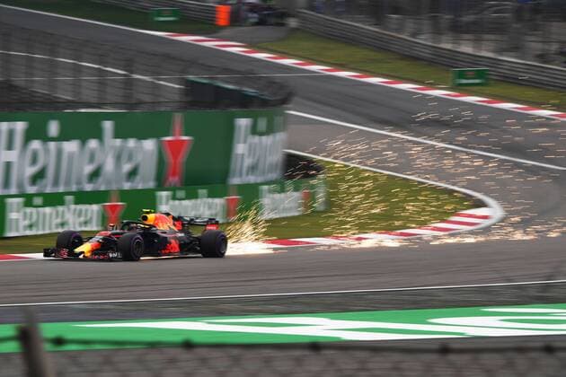 Dutch F1 driver Max Verstappen of Red Bull Racing steers his car during the qualifying session for the 2018 Formula One Chinese Grand Prix at the Shanghai International Circuit in Shanghai, China, 14 April 2018. It s still early, but it looks like Ferrari is back. Ferrari s Sebastian Vettel claimed pole position for Sunday s Chinese Grand Prix, where the German will be going for his third straight victory to open the Formula One season. Vettel and Ferrari teammate Kimi Raikkonen will start on the first row in Shanghai. Mercedes, which has dominated the last four seasons, will start on the second row with Valtteri Bottas ahead of No. 4 Lewis Hamilton - the defending and four-time series champion. The famous Italian team has not won a season title in 11 years with Kimi Raikkonen champion in 2007. But Bottas is already hinting that rival Ferrari is the team to beat. Vettel takes pole in China, and Ferrari looks like it s back 