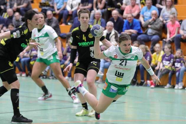 Petra Adamkova (FRISCH AUF Frauen) GER, 1.Liga Handball Frauen, BVB Dortmund - FAG Goeppingen Dortmund Copyright: xEIBNER Wolfgang_Stummbilligx EP_EER