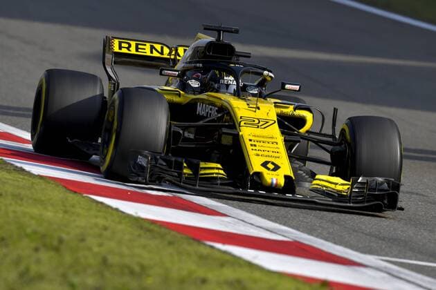 Shanghai: Motorsports: Formula 1 2018 Heineken Chinese Grand Prix Chinese Formula One Grand Prix Shanghai Circuit in Shanghai, China. 27 Nico Hülkenberg (Renault F1 Team), Shanghai China