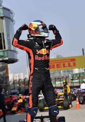 Daniel Ricciardo, Red Bull Racing, formula 1 GP, China in Shanghai, 15.04.2018 Photo:mspb Jerry Andre Daniel Ricciardo, formula 1 GP, China, 2018