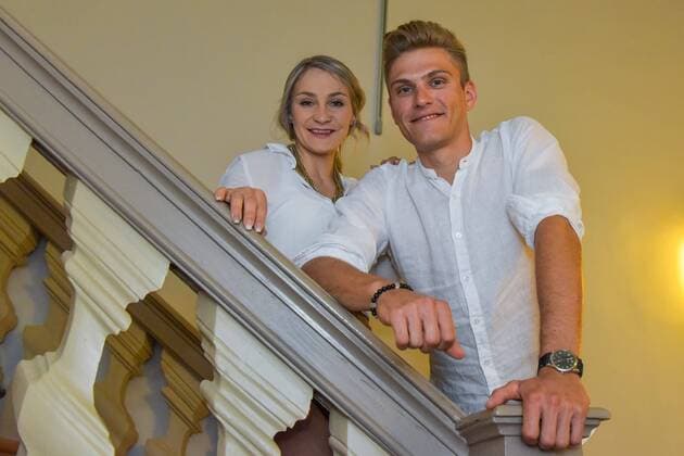 Kultur: Haus Dacheröden in Erfurt Mein Lieblingsbuch mit Christina Vogel & Marcel Kittel Kristina Vogel und Marcel Kittel erzählen, wie sie es in die Elite der internationalen Radsportelite schafften. Für beide war und ist der Weg zum Erfolg auch mit Niederlagen gesäumt. Beide erfuhren die wichtigsten Stationen auf dem Weg zum Ruhm in Erfurt. Erfurt Thüringen Deutschland