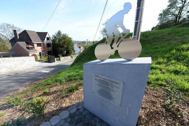17-04-2018 Allenamento Fleche Wallonne 2018; Criquielion, Claudy; Huy; 