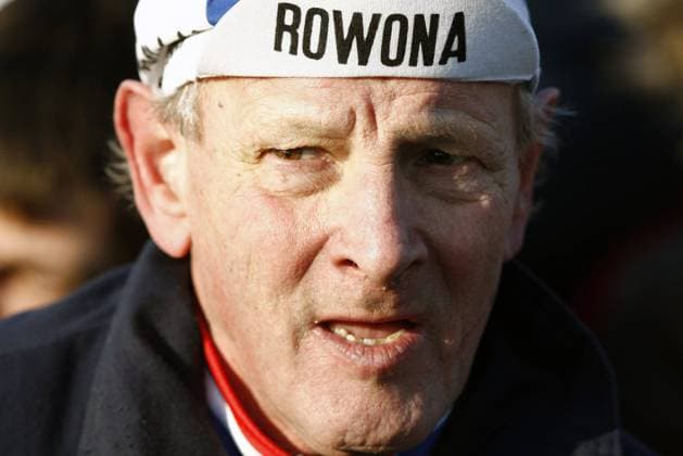 - MIDDELKERKE, BELGIUM: Former professional cyclists German Rolf Wolfshohl pictured during the All Stars Noordzeecross (North Sea Cross) race in Middelkerke, Belgium, Monday 29 December 2008. PETERxDECONINCK  x11698004x