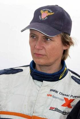 - ZOUERAT, MAURITANIA : German driver Jutta Kleinschmidt during the seventh stage of the 29th Dakar rally between Zouerat and Atar in Mauritania, Friday 12 January 2007. WILLYxWEYENS  x5799386x