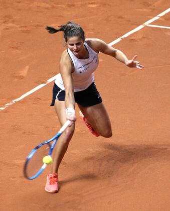 BAU 21.04.2018 Stuttgart Tennis Fed Cup GER vs. CZE, Julia Görges (GER)